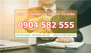 Dịch vụ thành lập Công ty Cổ phần