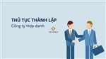 Dịch vụ thành lập Công ty hợp danh